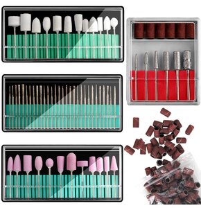 Zestaw akcesoriów do frezarki BEAUTYLUSHH 8944 (166 sztuk)