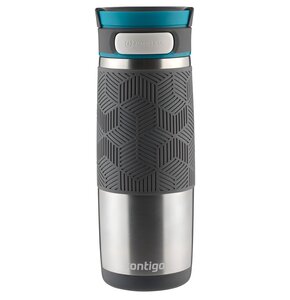 Kubek termiczny CONTIGO Transit 470 ml Srebrny
