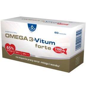 Kwasy Omega 3 OLEOFARM Vitum Forte (60 kapsułek)
