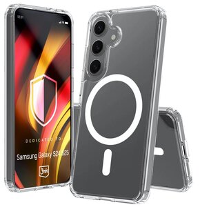 Etui 3MK HARDY LiqForce MagCase do Samsung Galaxy S24/S25 Przezroczysty