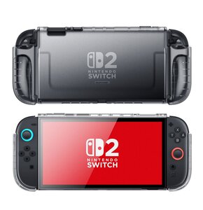 Etui SUPCASE Crystal do Nintendo Switch 2 Czarny