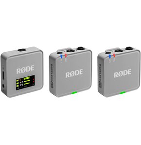 System bezprzewodowy RODE Wireless Go III Szary