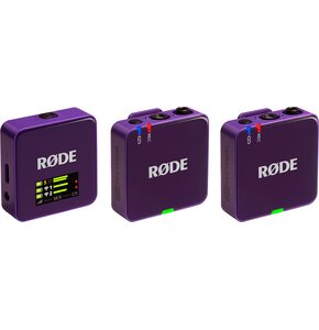 System bezprzewodowy RODE Wireless Go III Fioletowy