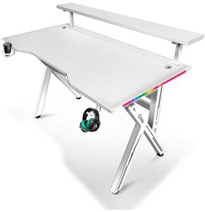 Biurko gamingowe COBRA CRF4011RGB Biały