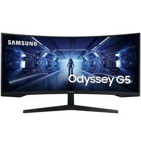 Monitor SAMSUNG Odyssey G5 LC34G55TWWPXEN 34" 165Hz 3440x1440px 1 ms [MPRT] Curved