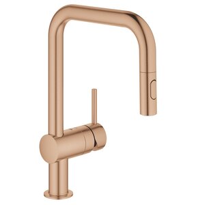 Bateria GROHE Minta 32322DL2 Złoto szczotkowane