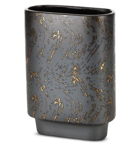 Wazon EUROFIRANY Ariela 20 x 10 x 28 cm Grafitowy