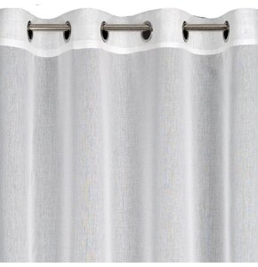 Firana gotowa EUROFIRANY Olivia 140 x 250 cm Biały