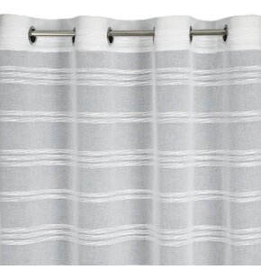 Firana gotowa EUROFIRANY Doly 140 x 250 cm Biały