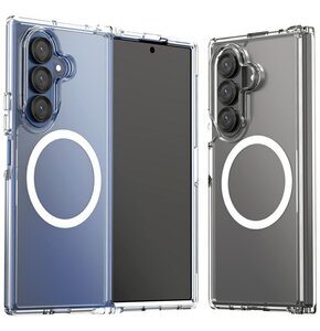 Etui ARAREE Duple M MagSafe Qi2 do Samsung Galaxy Z Fold 7 Przezroczysty