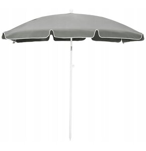 Parasol ogrodowy BLACK FOREST L-0725S 200 cm Szary