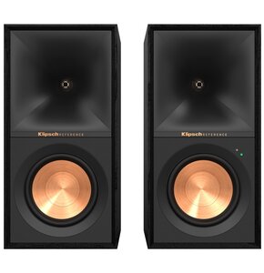 Aktywne, Podstawkowe kolumny głośnikowe KLIPSCH REFERENCE R-50PM Czarne (2 szt.), Obudowa MDF, BT, Wejście USB, Optyczne