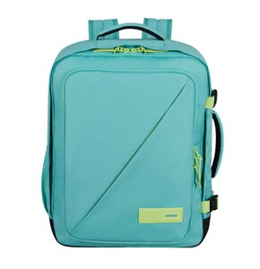 Plecak kabinowy AMERICAN TOURISTER Take2Cabin S/M Turkusowo-limonkowy (Wizz Air)
