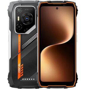 Smartfon OSCAL Pilot 3 5G 12/256GB 6.78" 120Hz Pomarańczowy