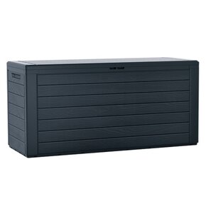 Skrzynia ogrodowa PROSPERPLAST Woodebox MBWL280-S433 280 L Antracytowy