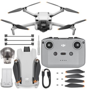 Dron DJI Mini 3 (RC-N1) Lekki Dron z minikamerą z wideo 4K HDR, 38-minutowy czas lotu