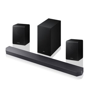Soundbar SAMSUNG HW-Q600F Czarny + Kolumny głośnikowe SAMSUNG SWA-9250S Czarny (2 szt.)