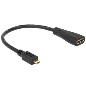 Kabel micro HDMI - HDMI DELOCK 0.23 m