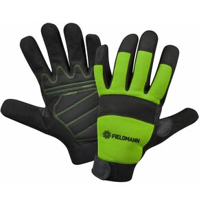 Rękawice ogrodowe FIELDMANN FZO 6010 Czarno-zielony (rozmiar XL)