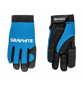 Rękawice robocze GRAPHITE Czarno-niebieski (rozmiar 10)