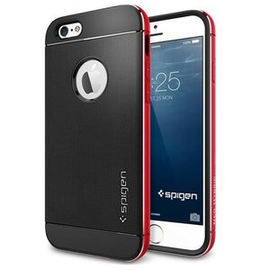Etui SPIGEN Case Neo Hybrid do iPhone 6 Czerwono-czarny