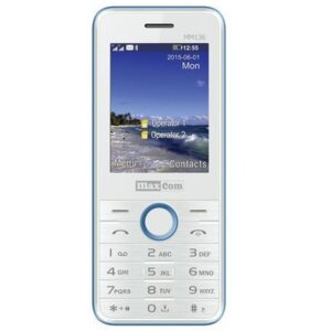 Telefon MAXCOM MM136 Biało-niebieski