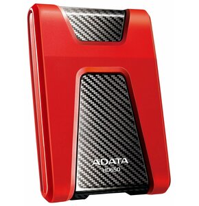 Dysk ADATA DashDrive Durable HD650 1 TB Czerwony