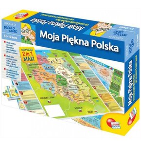 Puzzle LISCIANIGIOCHI Mały Geniusz Moja Polska (108 elementów)