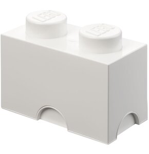 Pojemnik na LEGO klocek Brick 2 Biały 40021735