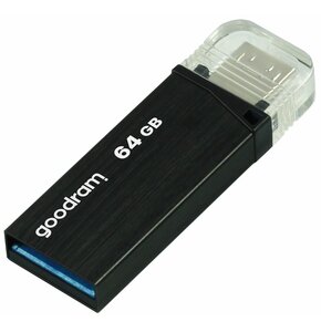 Pendrive GOODRAM OTN3 64GB, USB 3.2 Gen. 1 (USB 3.0), Odczyt 140 Mb/s, Zapis 25 Mb/s