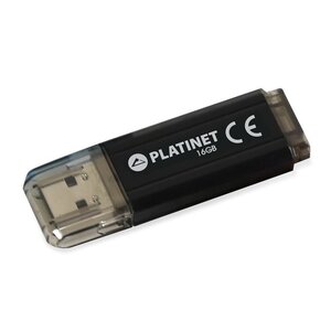 Pendrive PLATINET V-Depo 16GB, USB 2.0, Odczyt 18 Mb/s, Zapis 6 Mb/s