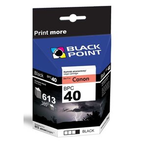 Tusz BLACK POINT do Canon PG-40 Czarny 21 ml BPC40XL