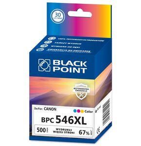 Tusz BLACK POINT do Canon CL-546XL Kolorowy 16 ml BPC546XL