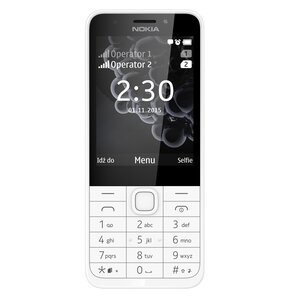 Telefon NOKIA 230 Dual SIM Srebrny