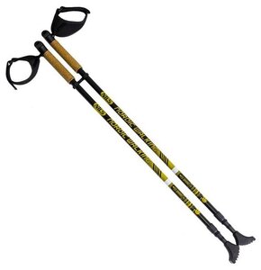 Kijki do nordic walking NILS EXTREME NW603 (82 - 140 cm) Czarno-żółty