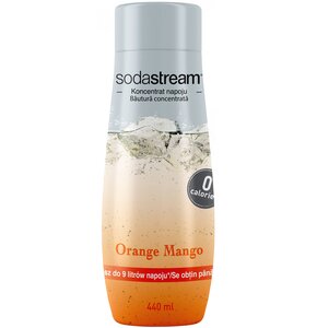 Syrop SODASTREAM Pomarańcza Mango Zero 440 ml bez cukru