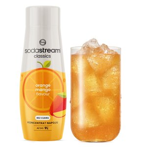 Syrop SODASTREAM Pomarańcza Mango Zero 440 ml bez cukru