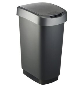 Kosz na śmieci ROTHO Twist 25L Szary
