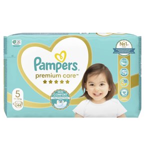 Pieluchy jednorazowe PAMPERS Premium Care 5 Junior 11-18 kg (44 sztuki)