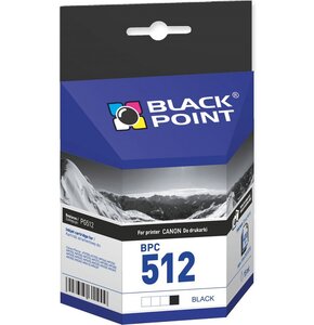 Tusz BLACK POINT do Canon PG-512 Czarny 15.5 ml BPC512