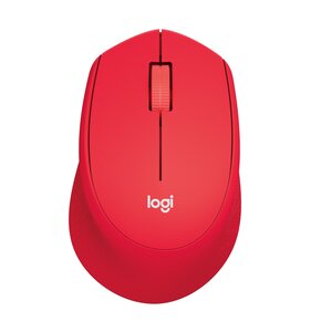 Mysz LOGITECH M330 Silent Plus Czerwony