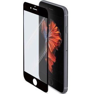 Szkło Hartowane CELLY do iPhone 6+/6S+ Czarny