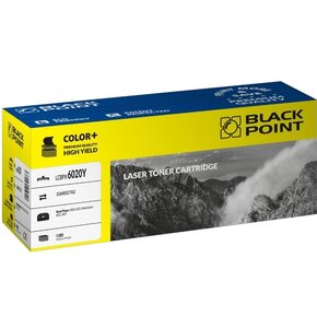 Toner BLACK POINT LCBPX6020Y Żółty