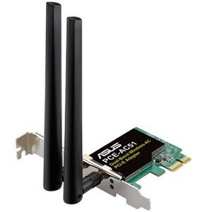 Karta sieciowa ASUS PCE-AC51 PCI Express, Wewnętrzna, 2.4 / 5 GHz