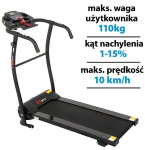 Bieżnia elektryczna ENERO FIT EB W200 110W 10km/h