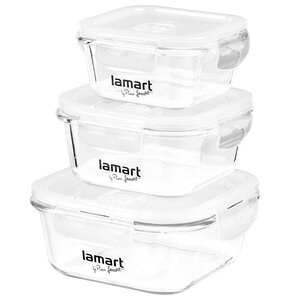 Zestaw pojemników LAMART LT6012