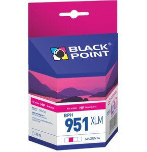 Tusz BLACK POINT do HP 951 XL CN047AE Purpurowy 28 ml BPH951XLM