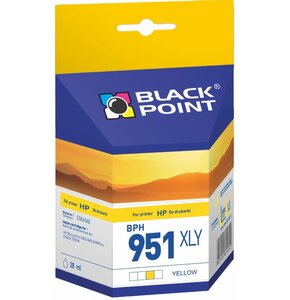 Tusz BLACK POINT do HP 951 XL CN048AE Żółty 28 ml BPH951XLY