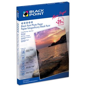 Papier fotograficzny BLACK POINT PFA4G230A 25 arkuszy