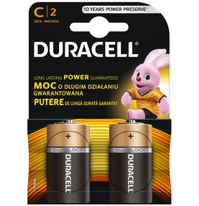 Baterie C LR14 DURACELL Basic (2 szt.)